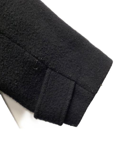 journal standard luxe（ジャーナルスタンダード ラックス）journal standard luxe (ジャーナルスタンダード リュクス) ダブルフェイス ソフトメルトン チェスターコート ブラック サイズ:Sの古着・服飾アイテム