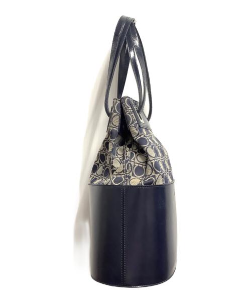 Salvatore Ferragamo（サルヴァトーレ フェラガモ）Salvatore Ferragamo (サルヴァトーレ フェラガモ) ショルダーバッグ ネイビーの古着・服飾アイテム