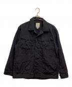『別注』Snow Peak Apparel×DOORSスノーピーク×アーバンリサーチドアー）の古着「Nylon Tussah Blouson」｜ブラック