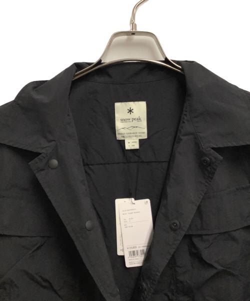 『別注』Snow Peak Apparel×DOORS（スノーピーク×アーバンリサーチドアー）『別注』Snow Peak Apparel×DOORS (スノーピーク×アーバンリサーチドアー) Nylon Tussah Blouson ブラック サイズ:M 未使用品の古着・服飾アイテム