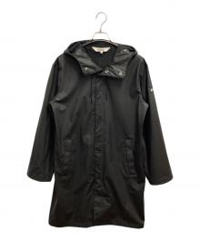 AIGLE（エーグル）の古着「フーデッドジャケットロング」｜ブラック