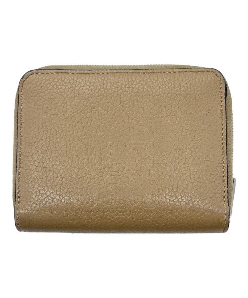 CELINE（セリーヌ）CELINE (セリーヌ) コンパクトジップウォレット ベージュの古着・服飾アイテム