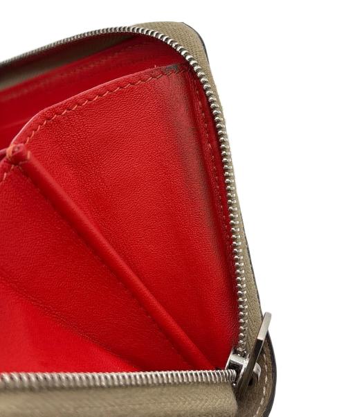 CELINE（セリーヌ）CELINE (セリーヌ) コンパクトジップウォレット ベージュの古着・服飾アイテム