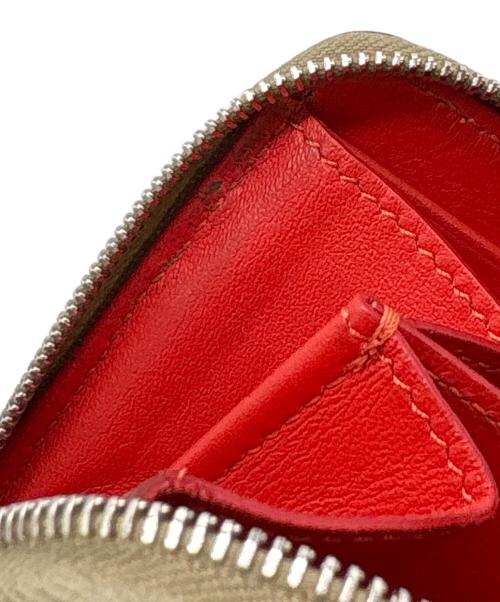 CELINE（セリーヌ）CELINE (セリーヌ) コンパクトジップウォレット ベージュの古着・服飾アイテム