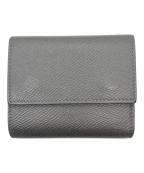CELINEセリーヌ）の古着「スモールトリフォールドウォレット」｜グレー