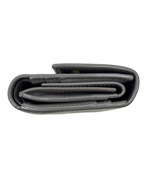 CELINE（セリーヌ）CELINE (セリーヌ) スモールトリフォールドウォレット グレーの古着・服飾アイテム