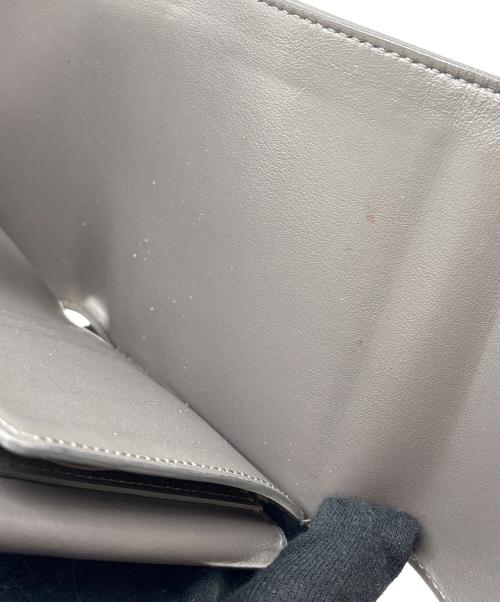 CELINE（セリーヌ）CELINE (セリーヌ) スモールトリフォールドウォレット グレーの古着・服飾アイテム