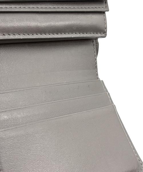 CELINE（セリーヌ）CELINE (セリーヌ) スモールトリフォールドウォレット グレーの古着・服飾アイテム