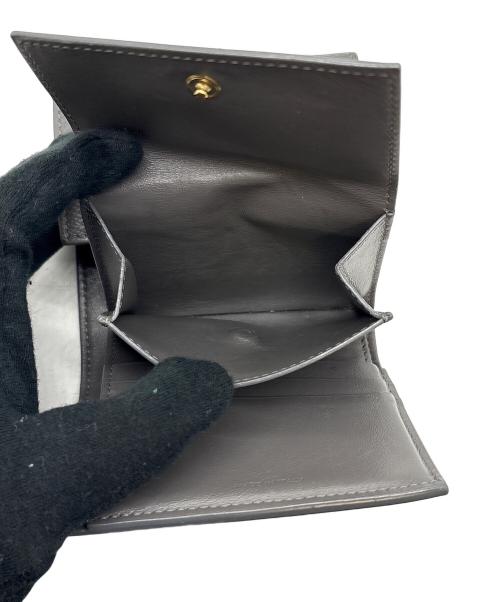 CELINE（セリーヌ）CELINE (セリーヌ) スモールトリフォールドウォレット グレーの古着・服飾アイテム