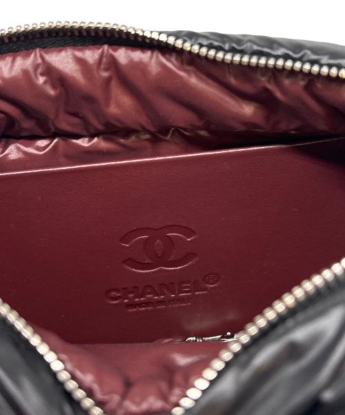 CHANEL（シャネル）CHANEL (シャネル) コスメポーチ ブラックの古着・服飾アイテム