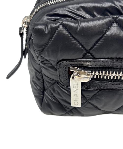CHANEL（シャネル）CHANEL (シャネル) コスメポーチ ブラックの古着・服飾アイテム