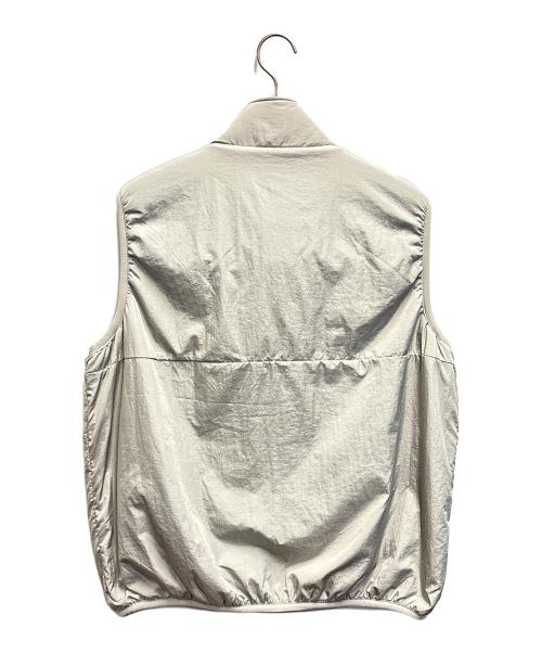 franklin climbing（フランクリンクライミング）franklin climbing (フランクリンクライミング) リバーシブルベスト ライトグレー×スカイブルー サイズ:Mの古着・服飾アイテム