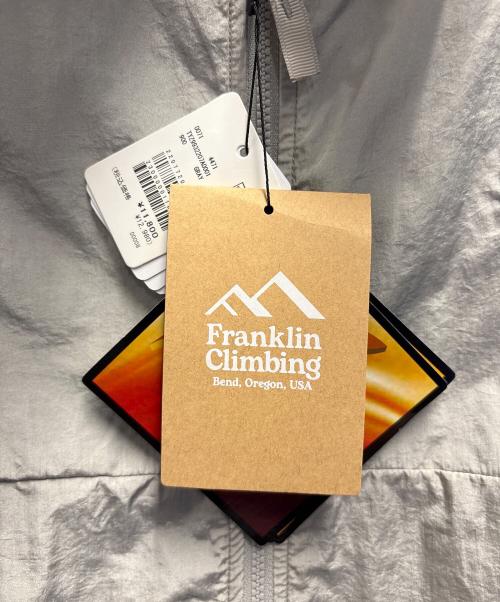 franklin climbing（フランクリンクライミング）franklin climbing (フランクリンクライミング) リバーシブルベスト ライトグレー×スカイブルー サイズ:Mの古着・服飾アイテム