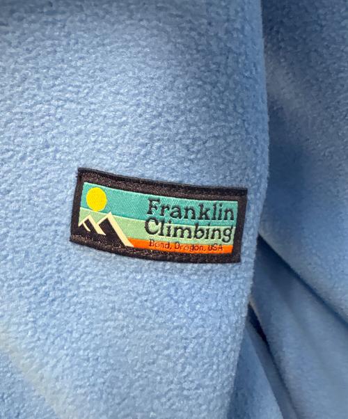 franklin climbing（フランクリンクライミング）franklin climbing (フランクリンクライミング) リバーシブルベスト ライトグレー×スカイブルー サイズ:Mの古着・服飾アイテム