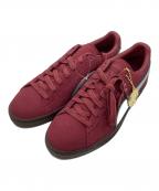 PUMA SUEDE×ONE PIECEプーマ×ワンピース）の古着「ローカットスニーカー」｜ワインレッド