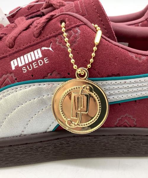 PUMA SUEDE（プーマ）PUMA SUEDE (プーマ) ONE PIECE (ワンピース) ローカットスニーカー ワインレッド サイズ:26.5㎝の古着・服飾アイテム