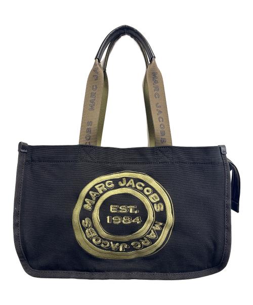 MARC JACOBS（マークジェイコブズ）MARC JACOBS (マーク ジェイコブス) トートバッグ グリーン×ブラックの古着・服飾アイテム
