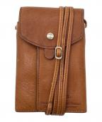 Gripsグリップス）の古着「片掛け財布」｜ブラウン