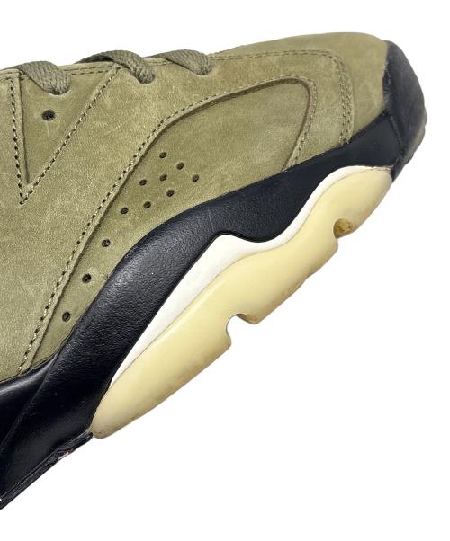 NIKE（ナイキ）NIKE (ナイキ) Travis Scott (トラヴィス・スコット) AIR JORDAN 6 RETRO オリーブ サイズ:US 10の古着・服飾アイテム