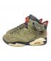 NIKE (ナイキ) Travis Scott (トラヴィス・スコット) AIR JORDAN 6 RETRO オリーブ サイズ:US 10：35000円