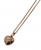 COACHコーチ）の古着「ハートチャームネックレス」