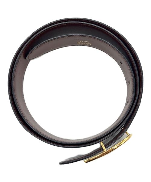 GUCCI（グッチ）GUCCI (グッチ) Gバックルベルト ブラックの古着・服飾アイテム