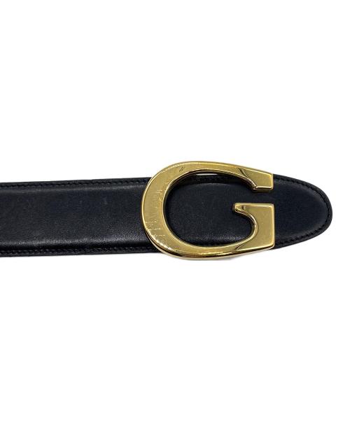 GUCCI（グッチ）GUCCI (グッチ) Gバックルベルト ブラックの古着・服飾アイテム