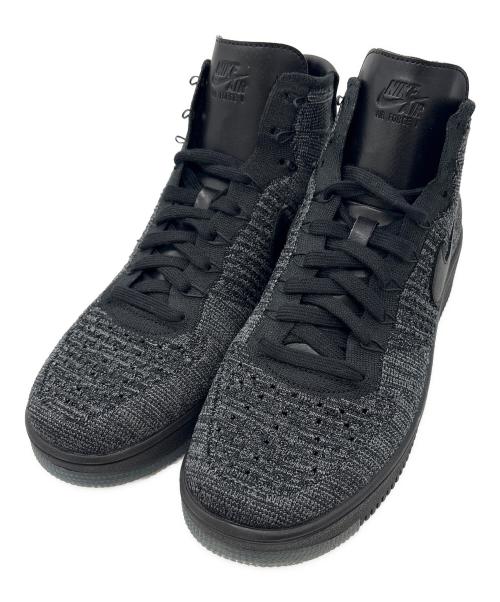 NIKE（ナイキ）NIKE (ナイキ) Air Force 1 Ultra Flyknit Mid(エア フォース 1 ウルトラ フライニット MID) ブラック サイズ:US 10の古着・服飾アイテム