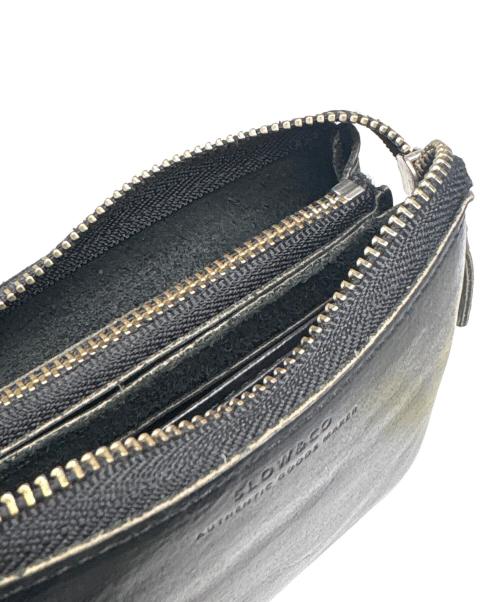 SLOW&CO（スロウアンドコー）SLOW&CO (スロウアンドコー) コンパクトウォレット ブラックの古着・服飾アイテム