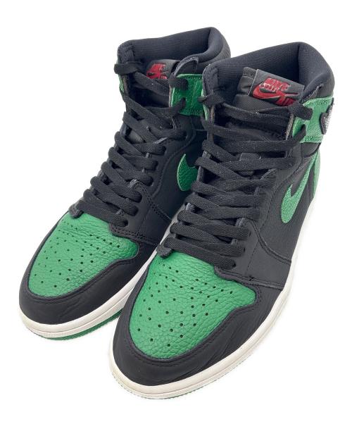 NIKE（ナイキ）NIKE (ナイキ) AIR JORDAN 1 RETRO HIGH OG(エア ジョーダン 1 レトロ ハイ OG) グリーン×ブラック サイズ:US 9の古着・服飾アイテム