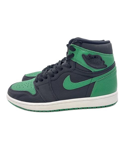 NIKE（ナイキ）NIKE (ナイキ) AIR JORDAN 1 RETRO HIGH OG(エア ジョーダン 1 レトロ ハイ OG) グリーン×ブラック サイズ:US 9の古着・服飾アイテム