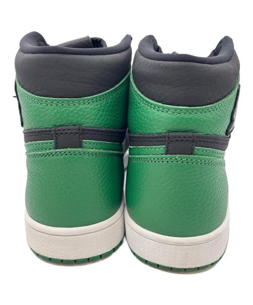 NIKE（ナイキ）NIKE (ナイキ) AIR JORDAN 1 RETRO HIGH OG(エア ジョーダン 1 レトロ ハイ OG) グリーン×ブラック サイズ:US 9の古着・服飾アイテム