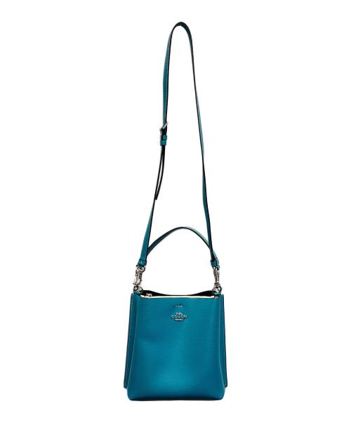 COACH（コーチ）COACH (コーチ) 2WAYバッグ / モリー ブルーの古着・服飾アイテム