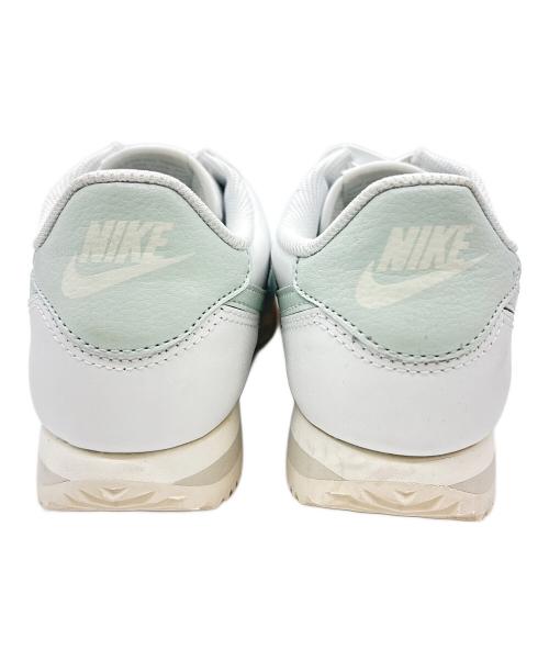 NIKE（ナイキ）NIKE (ナイキ) スニーカー/CORTEZ ホワイト×ライトグリーン サイズ:US 7.5の古着・服飾アイテム