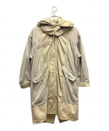 SEEALL（シーオール）の古着「RECONSTRUCTED MILITARY PARKA」｜ベージュ