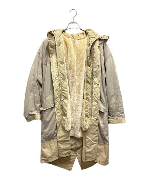 SEEALL（シーオール）SEEALL (シーオール) RECONSTRUCTED MILITARY PARKA ベージュ サイズ:SIZE 2の古着・服飾アイテム