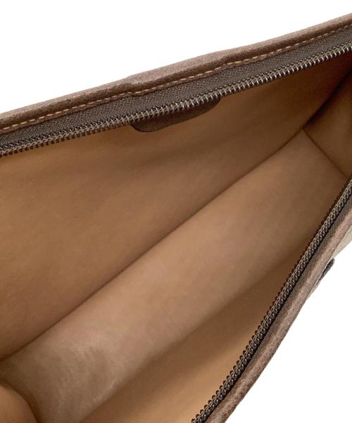 GUCCI（グッチ）GUCCI (グッチ) セカンドバッグ ブラウンの古着・服飾アイテム