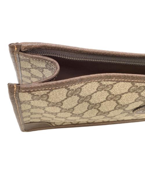 GUCCI（グッチ）GUCCI (グッチ) セカンドバッグ ブラウンの古着・服飾アイテム