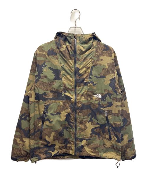 THE NORTH FACE（ザ ノース フェイス）THE NORTH FACE (ザ ノース フェイス) ノベルティコンパクトノマドジャケット オリーブ サイズ:Lの古着・服飾アイテム