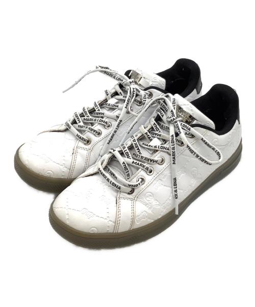 MARK&LONA（マークアンドロナ）MARK&LONA (マークアンドロナ) ゴルフシューズ ホワイト サイズ:27㎝の古着・服飾アイテム