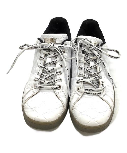 MARK&LONA（マークアンドロナ）MARK&LONA (マークアンドロナ) ゴルフシューズ ホワイト サイズ:27㎝の古着・服飾アイテム