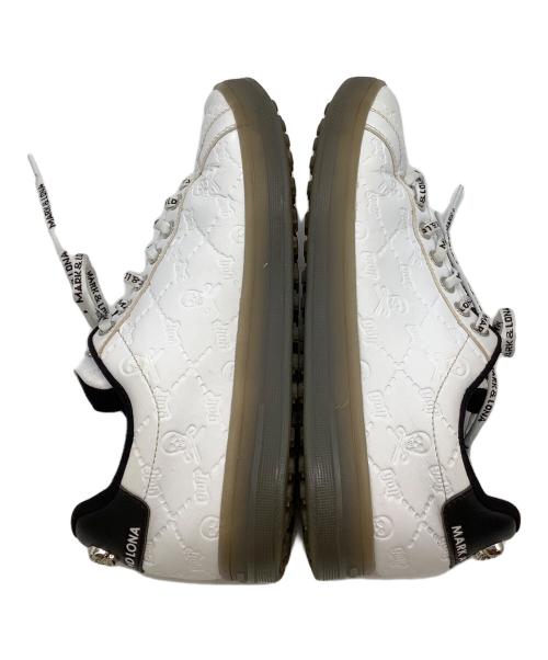 MARK&LONA（マークアンドロナ）MARK&LONA (マークアンドロナ) ゴルフシューズ ホワイト サイズ:27㎝の古着・服飾アイテム