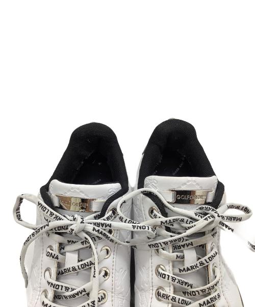 MARK&LONA（マークアンドロナ）MARK&LONA (マークアンドロナ) ゴルフシューズ ホワイト サイズ:27㎝の古着・服飾アイテム