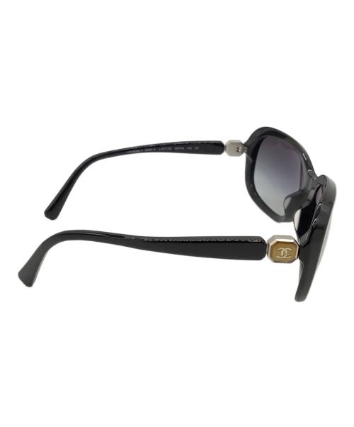 CHANEL（シャネル）CHANEL (シャネル) サングラス ブラック サイズ:55□18の古着・服飾アイテム