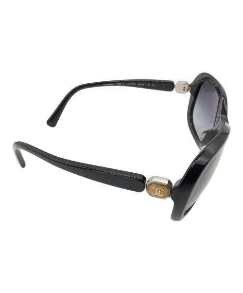 CHANEL（シャネル）CHANEL (シャネル) サングラス ブラック サイズ:55□18の古着・服飾アイテム