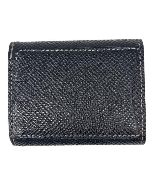 TAKEO KIKUCHI（タケオキクチ）TAKEO KIKUCHI (タケオキクチ) 3つ折り財布 ブラックの古着・服飾アイテム