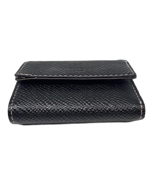 TAKEO KIKUCHI（タケオキクチ）TAKEO KIKUCHI (タケオキクチ) 3つ折り財布 ブラックの古着・服飾アイテム