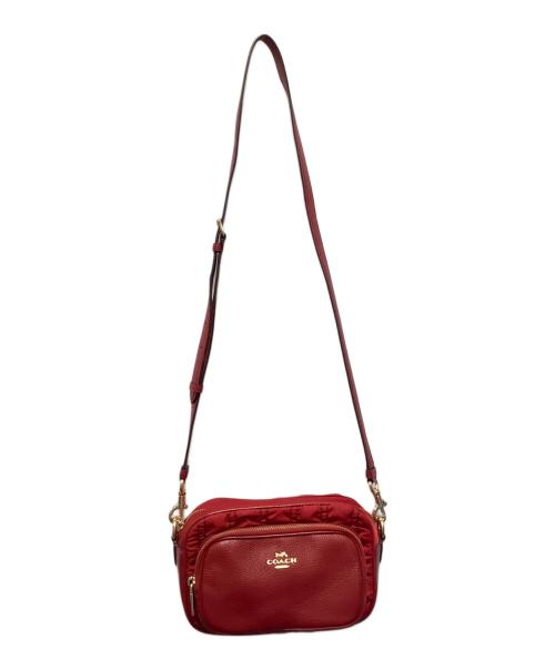 COACH（コーチ）COACH (コーチ) ショルダーバッグ レッドの古着・服飾アイテム