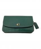 COACHコーチ）の古着「ヘイデン クロスボディ」｜グリーン
