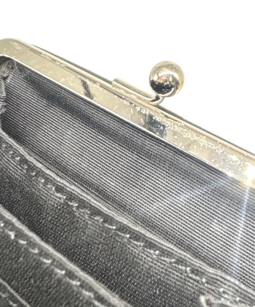 NUMBER (N)INE（ナンバーナイン）NUMBER (N)INE (ナンバーナイン) がま口財布 ブラックの古着・服飾アイテム